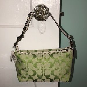 NWT! Coach Green Small Purse